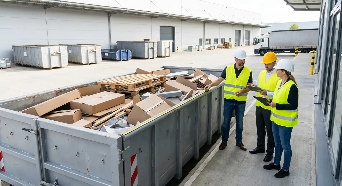 Assessment of commercial waste logistics and site requirements in South Bend, IN