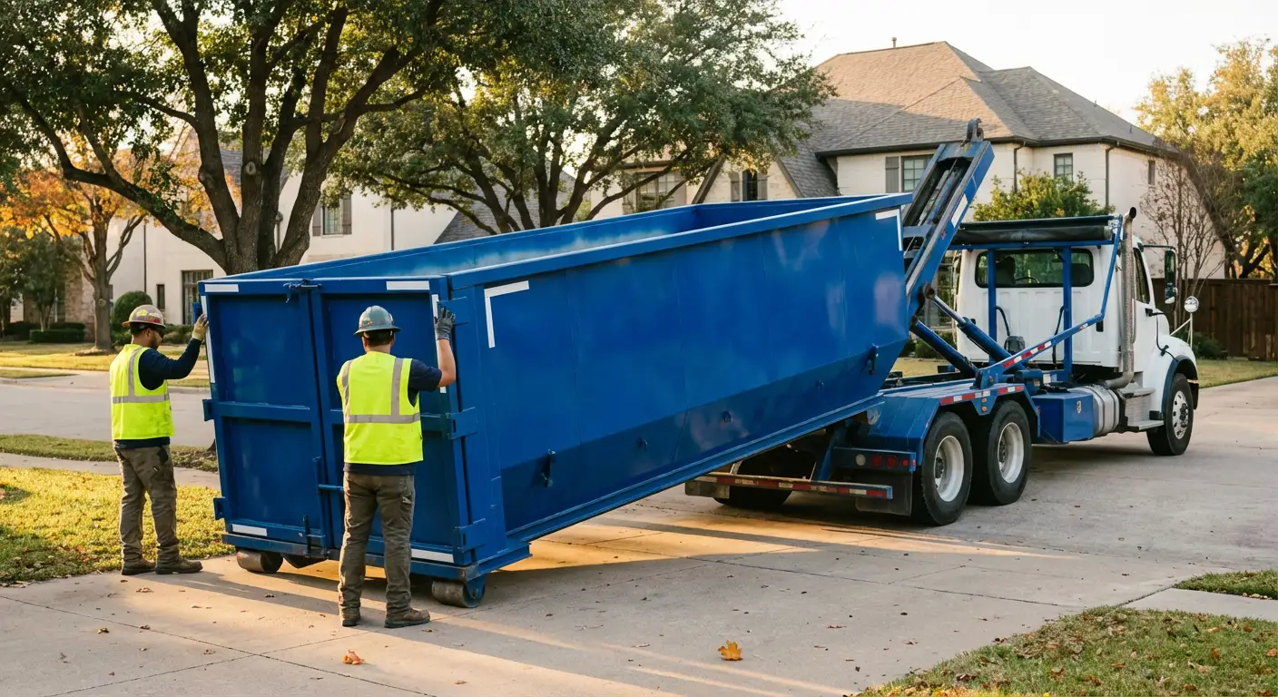 Roll-off dumpster rental service in South Bend