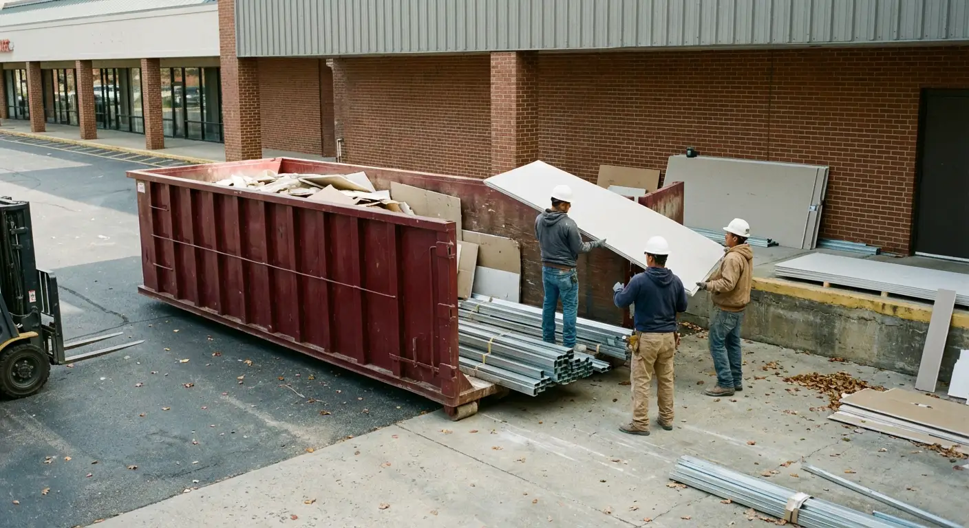 Commercial Strip-Mall Demolition in South Bend, IN